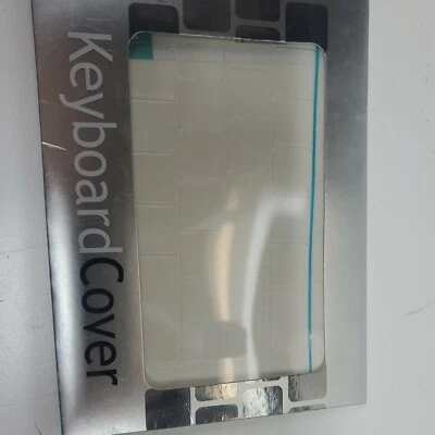 KUNZY Clear Keyboard Cover,Skin Protector Compatible for MacBook. WE ship quick. - Image 1 of 4