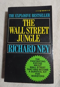  The Wall Street Jungle Paperback, 1971 by Richard Ney First Black Cat Edition - Bild 1 von 8