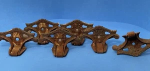 6 ANTIGUOS PROTECTORES DE HIELO DE HIERRO FUNDIDO 1923 S&S MFG CO SLATINGTON PA TECHO PÁJAROS DE NIEVE - Imagen 1 de 18
