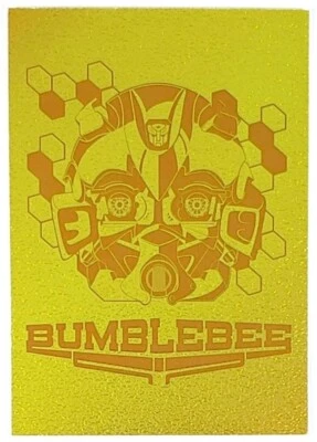 2011 Hasbro Transformers Dark of the Moon #GC-02 Gold Bumblebee Insert Card NM! - Image 1 of 2
