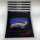 1984 Chevrolet Dealer Brochures Vente Lot de 5 Caprice Citation X-11 Célébrité