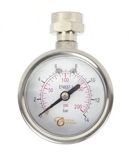 Siebträger-Manometer zur Brühdruck-Messung für Espressomaschinen - Bild 1 von 1