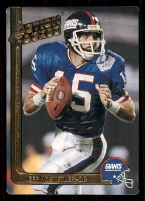 1991 Action Packed #183 Jeff Hostetler FAPC - Image 1 of 2