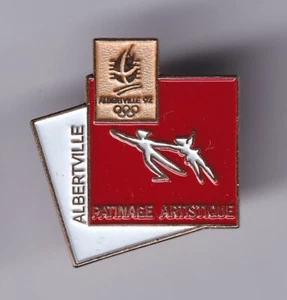 RARE PINS PIN'S .. OLYMPIQUE OLYMPIC ALBERTVILLE 1992 ALBERTVILLE PATINAGE ~24 - Imagen 1 de 1