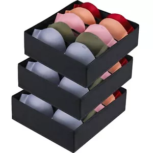 Bra Storage Drawers Organizer for Clothing Underwear Drawer Organizer Divider... - Picture 1 of 7