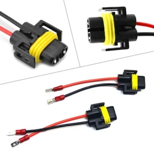 Umrüstkabel H11/H8 Scheinwerfer Nebelscheinwerfer hitzebeständiger PVC Stecker - Picture 1 of 6