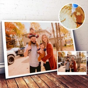 5D Custom Diamond Painting, DIY Custom Your Own Personalized Diamond Art Photo - Picture 1 of 9