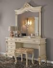 Dressing Table With Mirror Luxurious Design Console Real Wood Bedroom Baroque