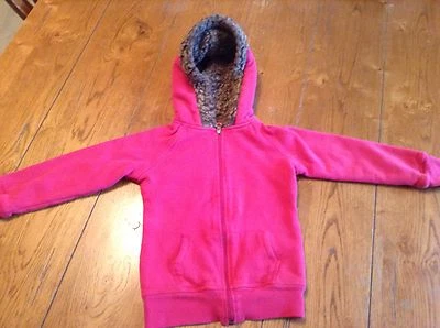 Girl's Mossimo Supply Co. Pink Hooded Zip Up Sweatshirt Size S - Image 1 of 4