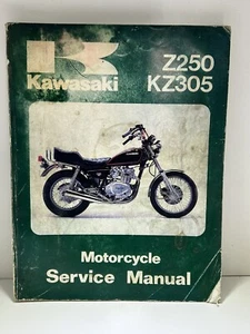 Vintage ~ Kawasaki Z250, KZ305 Service Manual '79 - '81 - Picture 1 of 3