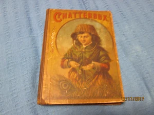 1883 Chatterbox Book Hardcover - Imagen 1 de 12