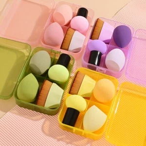 Mit Box Schwamm pulver Pro Stiftung Magische Pinsel Make-up - Imagen 1 de 18