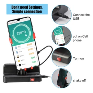 Phone Shaker Swing Wiggle Pedometer Steps Counter for Poke-mon Go - Photo 1/10