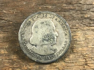 1893 Chicago Columbian Exposition Commemorative Silver Half Dollar - Picture 1 of 3