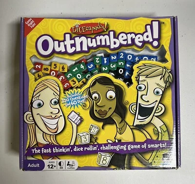 Dicecapades! Outnumbered Game, Open Box, Complete in Very Good Condition - Image 1 of 3