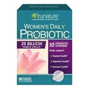 trunature Women's Daily Probiotic, 90 Vegetarian Capsules - Picture 1 of 3