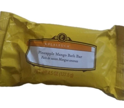 Sabonete em barra de banho Melaleuca abacaxi manga 4,5 oz novo lacrado de fábrica - Imagem 1 de 4