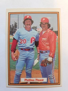 Donruss Phillies Finest Pete Rose 1982/Mike Schmidt #585 casi nuevo - Imagen 1 de 1
