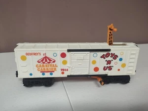 Vintage Lionel Train 7914 Toys R Us 1983 Geoffrey’s Carnival Carrier Car Boxcar - Picture 1 of 10