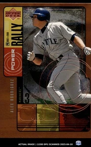 2000 Upper Deck #P14 Alex Rodriguez Power Rally NM - Bild 1 von 2
