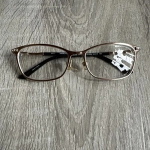 Swarovski SW 5187 GOLDIE 029 Black & Gold Eyeglasses Frames 54-16-135 - Picture 1 of 7