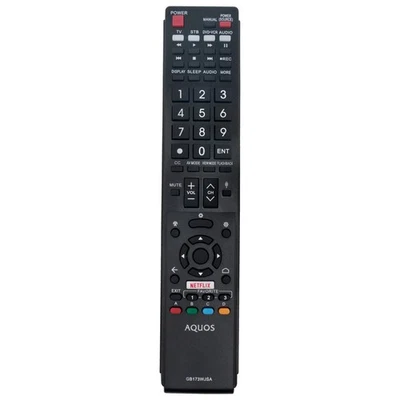 ZDALAMIT GB173WJSA Replace Remote Control For Sharp TV LC-80UH30U LC-70UH30U LC-70UE30U