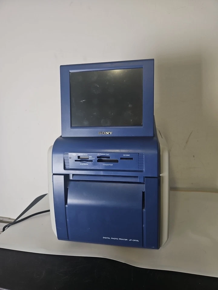 Sony UP-CR10L SnapLab Digital Photo Thermal Printer PARTS OR REPAIR - Image 1 of 4