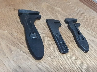 A Trio Of Vintage Engineering Wrenches Including Joseph Lucas Abingdon Tools - Image 1 of 4
