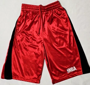 NBA Size S Red Polyester 2 Pockets Basketball Shorts ( NBA Embroidered) - Picture 1 of 14