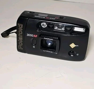 Polaroid 3000AF Panoramic 35mm Film Point & Shoot Camera Vintage - VG Condition  - Image 1 of 4