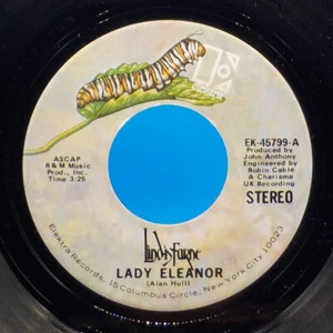 Lindisfarne 45 Lady Eleanor / Down NM VG++ F6 - Picture 1 of 2