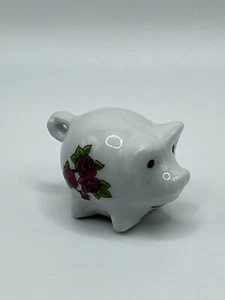 Vintage Reutter Porcelain Miniature Pig Figurine. Reutter - Germany. - Picture 1 of 7