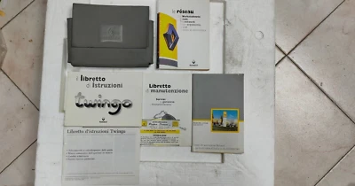 Libretto Uso e Manutenzione RENAULT  TWINGO anno 1999  con custodia originale - Immagine 1 di 4