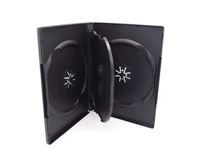 DVD Replacement Cases 4 Disc | Standard 14mm | durable, with Outer plastic - Picture 1 of 3