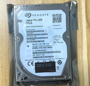Compatible Seagate 2.5 inch 500GB ST500LM021 7200 RPM hard disk SATA Hard Driver - Picture 1 of 4