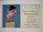 Vintage Advertising Blotter  "Spero Borthers, Inc." w/ Future Bigshots *