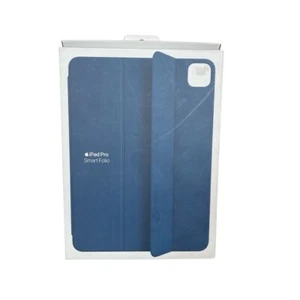 Apple Smart Folio for iPad Pro 11 In Blue With Box 1st, 2nd, 3rd ,4th Generation - Picture 1 of 11