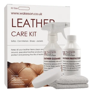 Leather Care Kit - Leather Cleaner & Protector for Sofas, Car Seats, Furniture - Picture 1 of 7