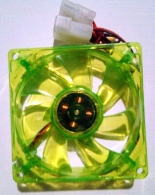 Sharkoon UV Reactive LED Computer Case Fan 80mm 8cm 12V 1.80W - Image 1 of 4