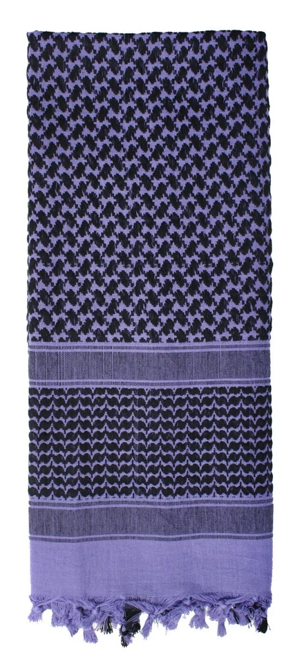 Rothco Shemagh Tactical Desert Keffiyeh Scarf - Purple - Image 1 of 1
