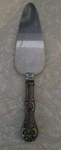 Sterling silver Cake server Cheese plate utensil flatware vintage - Picture 1 of 12