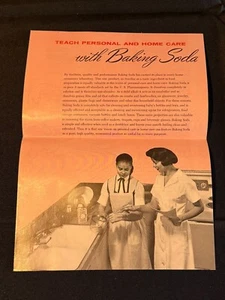 Teach Personal and Home Care Arm and Hammer Baking Soda 1960 Vtg Ephemera - Picture 1 of 3