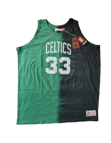 Mitchell & Ness Boston Celtics Larry BIRD NBA Tie-Dye Jersey  HWC Men's Sz 4XLB Cover