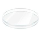 2 Pieces 6mm Thick Round Acrylic Glass Sheet, 8Inch Diameter Clear Acrylic6488