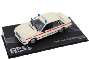 Atlas Opel Senator A2 Notarzt 1982 1986 1:43 Scale 4 Inch Diecast Model Car - Picture 1 of 6