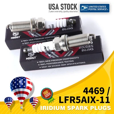 4469/LFR5AIX11 Iridium Resistor Spark Plugs 16Pcs For Kia Forte Koup 2011-2013 - Image 1 of 4