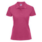 Russell Women's Classic Cotton Polo Shirt 0R569f0 - Ladies Short Sleeve T-Shirt