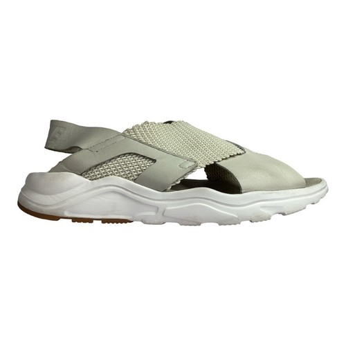 PB3 Nike Air Huarache cinturino bianco slingback piatti donna 12
