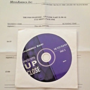 RADIO SHOW: UP CLOSE 98-14 FOO FIGHTERS LIVE IN STUDIO  PT 2 w/12 TUNES - Bild 1 von 3