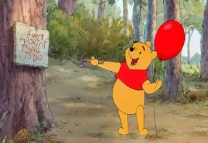 WINNIE THE POOH Photo Magnet @ 3"x5" - Picture 1 of 3